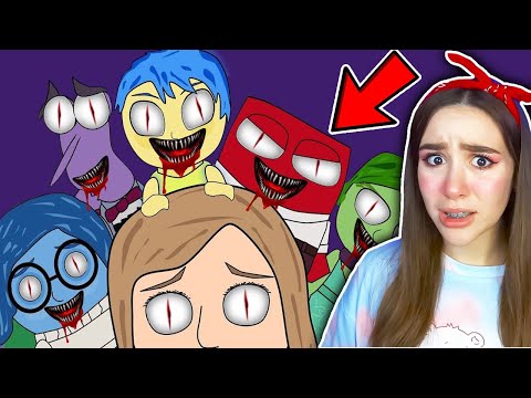 ЭМОЦИИ из ГОЛОВОЛОМКИ 2 стали МОНСТРАМИ 😱🔪 Мульт Пародия на ГОЛОВОЛОМКА 2 Inside Out 2