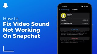 How To Fix Snapchat Video Sound Not Working 2025 - Easy Guide