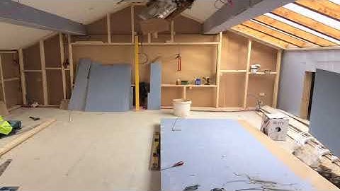 Loft Conversion Cinema Room Time Lapse