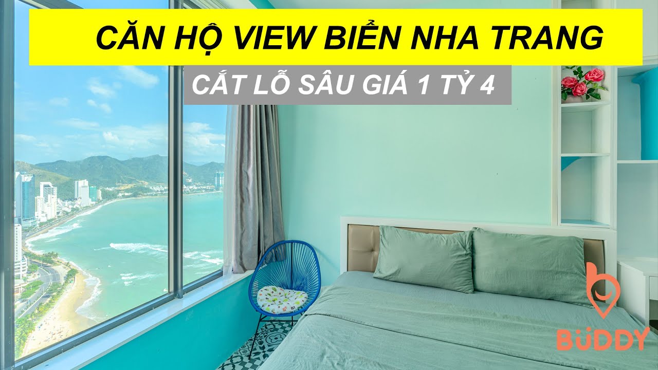 căn hộ cho thuê du lịch nha trang New Update Căn hộ Mường Thanh Viễn Triều thiết kế xanh mint cực mát mắt - Đầu Tư Nha Trang