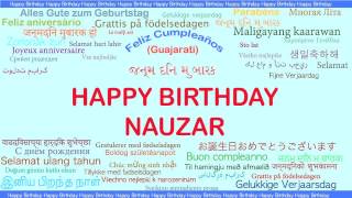 Nauzar   Languages Idiomas - Happy Birthday