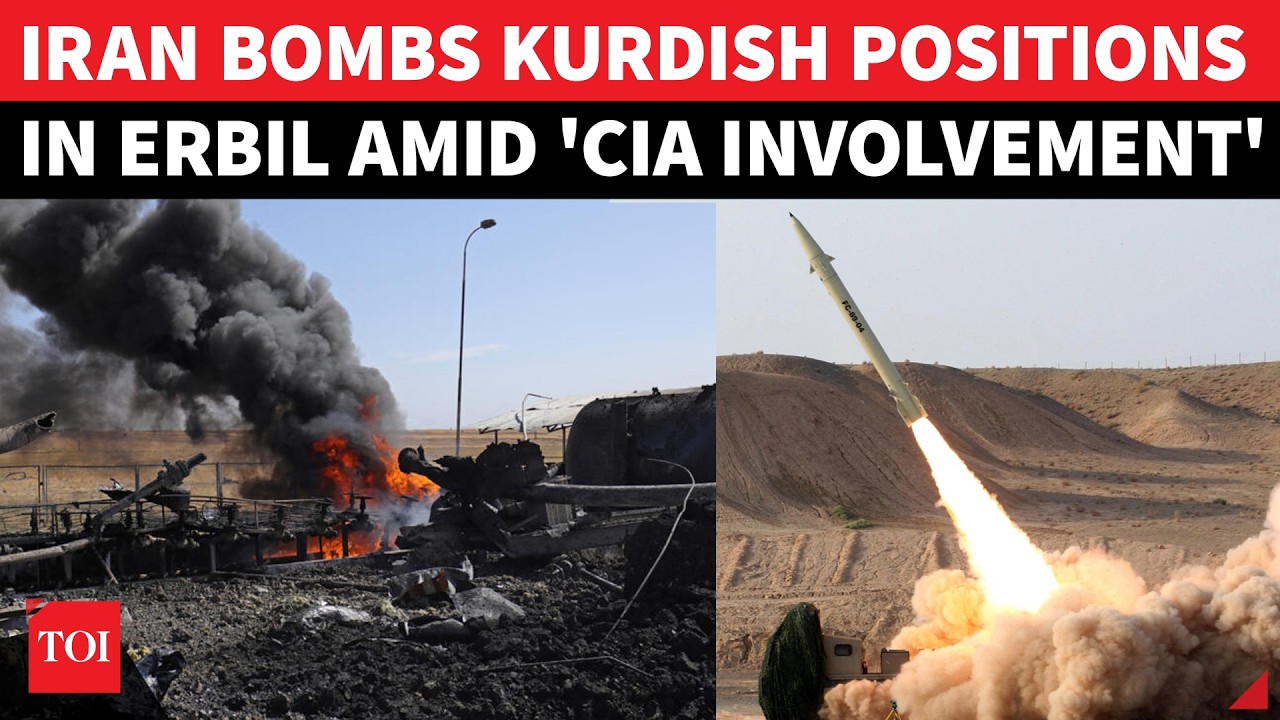 Iranian Missiles Hammer CIA-Backed Kurdish Fighters In U.S Ally Nation; IRGC Rains Fire On Erbil