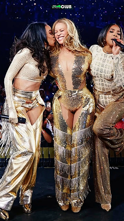 Beyoncé Reunites with Destiny’s Child at Cowboy Carter Finale 💥 #destinyschild #beyonce #shorts