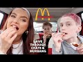 DRIVE W US/MCDONALDS MUKBANG WITH ME & MY BROS! ANSWERING YOUR QUESTIONS!! | Adina May