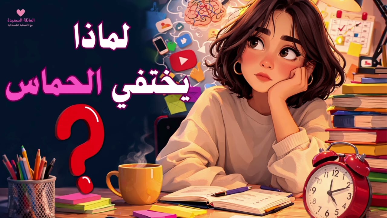 لماذا تفقد الحماس بسرعة؟ السر النفسي وراء اختفاء الدافعية