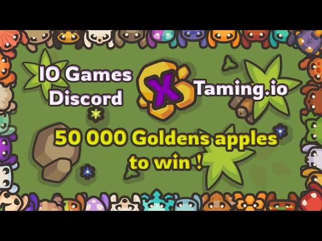 Taming.io Art Contest, Win Up To 10,000 Golden Apples 