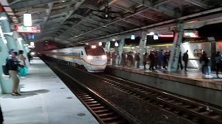 TEMU1000 臺鐵 2020.02.27 汐科站超車 ft. EMU871+872【太魯閣號5223次】TRA 【Taroko Exp. No. 5223】Overtaking Train