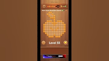 Block Puzzle Wood Blast (Jigsaw) 🧩🪵💥 Level 55 #games #jigsaw #shorts