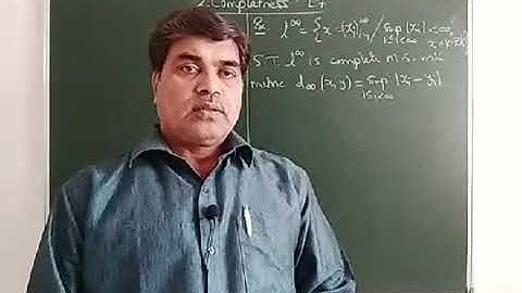 Complete Metric Space_L7