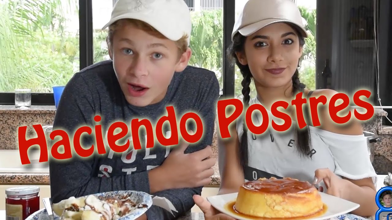 Giselle y Jordan - Te enseñan a cocinar su postre favorito - Flan y Banan Split