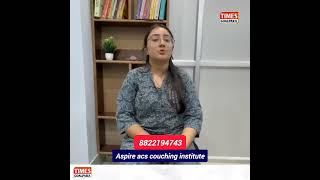 গোৱালপাৰা চহৰৰ টিনাপাৰা স্থিত Aspire ACS Coaching Institute লৈ আহিছে আশাৰ বতৰা।