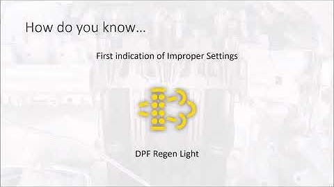 Engine ECM Settings - Part 2: DPF Regeneration Settings
