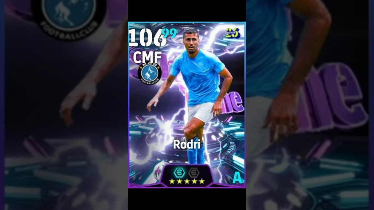 How To Train 106 RATED Rodri in efootball 2026 