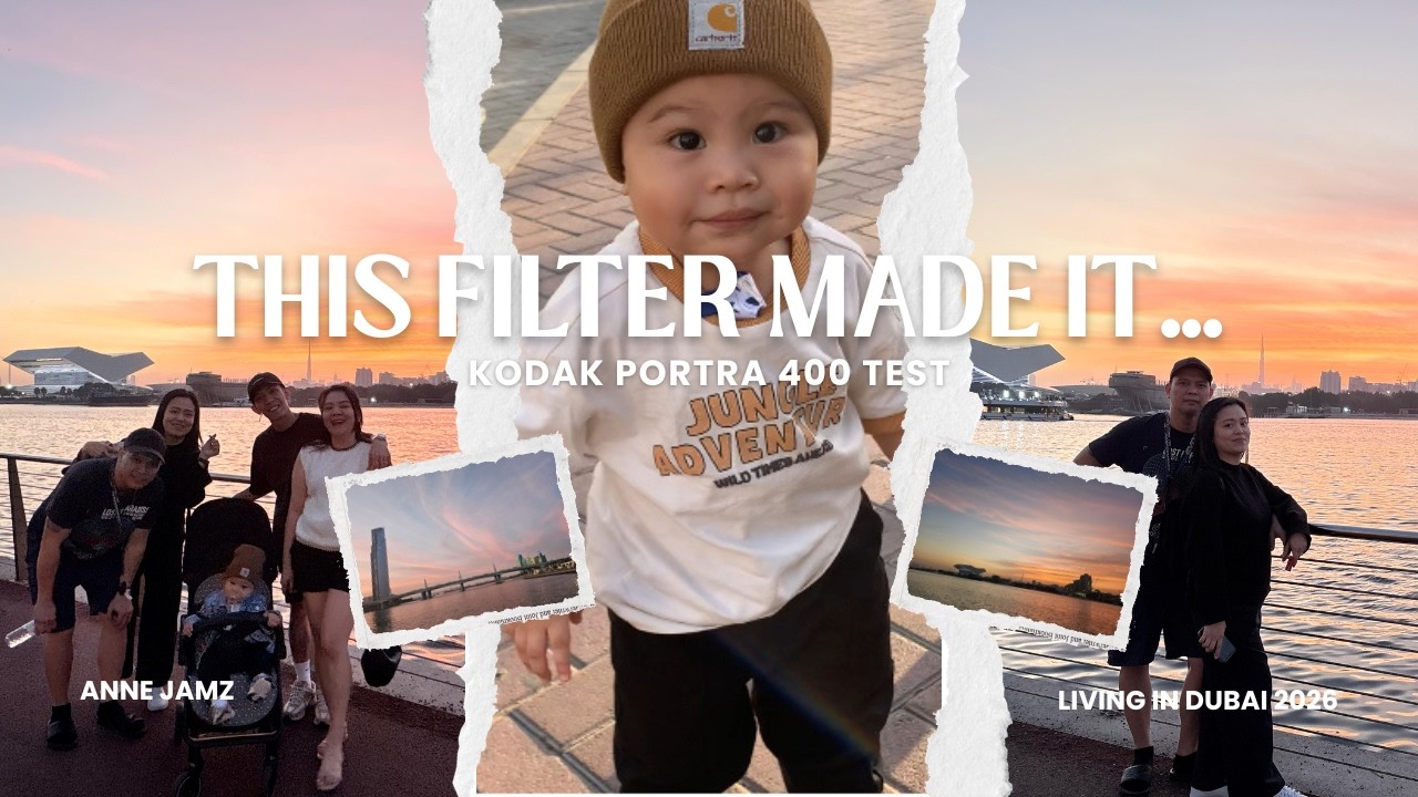 Золотой час в Дубае ✨ Бульвар Марса + тест цветокоррекции Dehancer