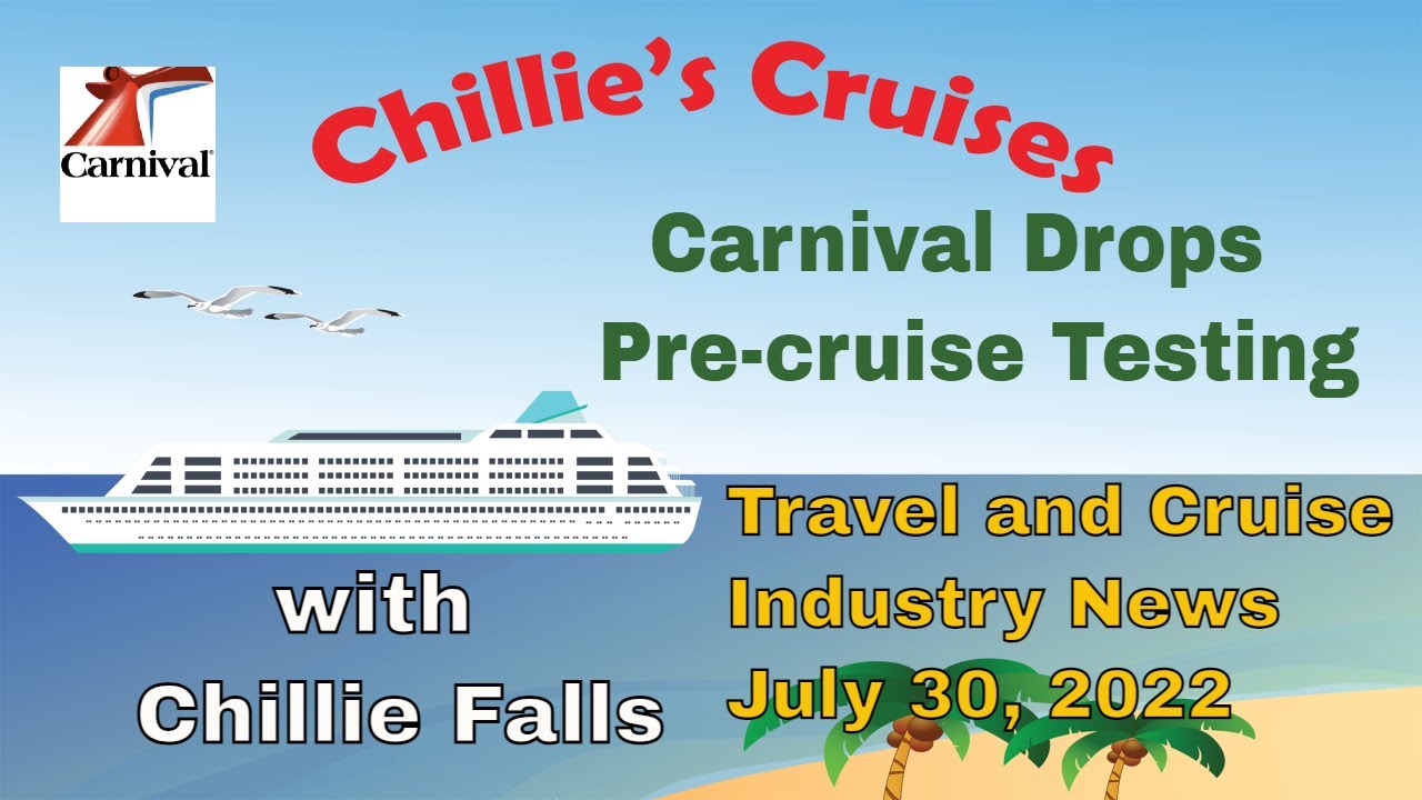 Carnival Drops Pre cruise Testing