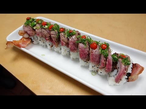 Meat Lover S Roll How To Make Sushi Series-11-08-2015