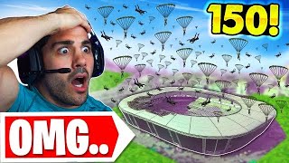 I Told 150 Stream Snipers To Land Stadium! (CRAZY) 😯