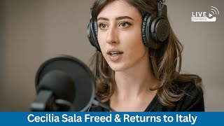 Cecilia Sala Returns to Italy After Detention in Iran | Italian journalist | Amaravati Today Live