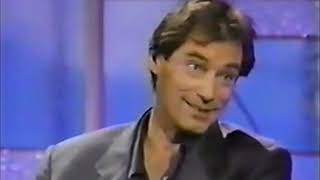 Timothy Dalton & Bill Campbell On The Arsenio Hall Show Promoting 