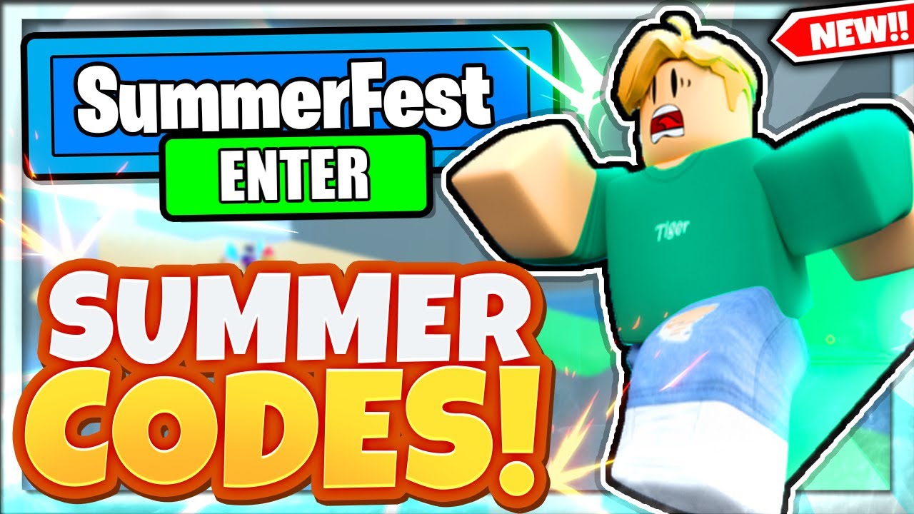 ALL NEW SUMMER FEST UPDATE CODES Speed Run Simulator Roblox YouTube