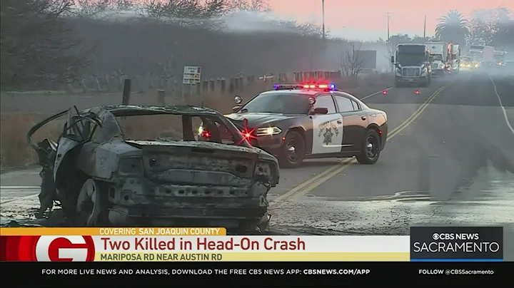 2 drivers killed in head-on crash near Stockton