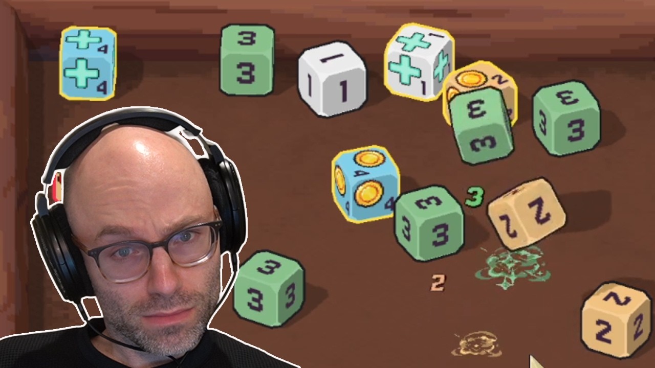 when the roguelike has physics (Rune Dice)