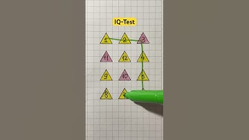 (IQ-Test) Nối theo thứ tự hình tam giác 1 đến 11 #iqtest #quiz #games #shorts