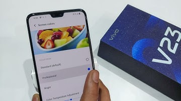 How to Increase Screen Colour in Vivo V23,v20 pro | vivo v20 me screen quality increase kaise kare