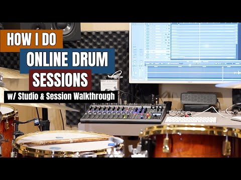 how-i-do-online-drum-sessions-🎛🎛🖥w/-gear-&-session-walkthrough