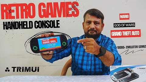 TrimUI Smart Pro King Of Retro Games! CrossMix OS | Handheld Console