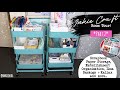 CRAFT ROOM TOUR *PART 2* Scrapbook Paper Storage, Embellishment Organisation, IKEA Raskogs/Kallax...