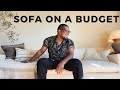 STYLISH SOFA ON A BUDGET | Buying Couch on OfferUp & Facebook Marketplace | RH Cloud Sofa Dupes