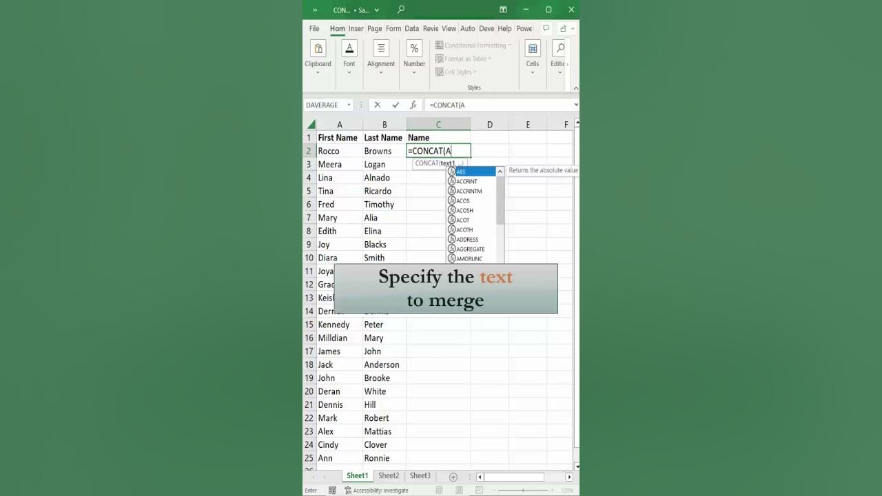 How To Combine Text From Multiple Cells Into One Cell Excel - Mu Galde Koak