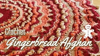 Gingerbread Afghan / Christmas Tree Skirt | INTERMEDIATE | The Crochet Crowd