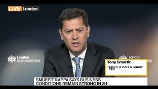 Tony Smurfit talks to Bloomberg about the Smurfit Kappa 2018 Half Year  Results - YouTube