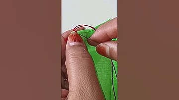 Pico Stitch by hand 👌😍😍👌#tranding #shorts