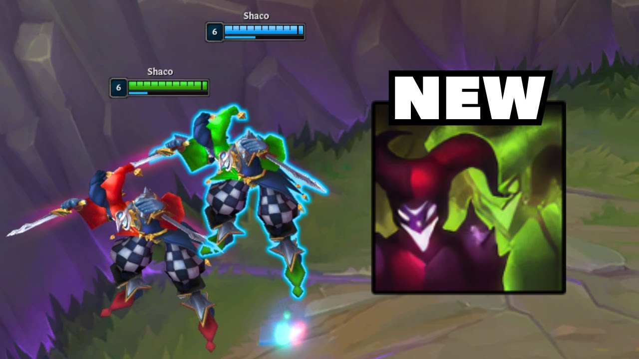 NEW Shaco R Is AMAZING - YouTube