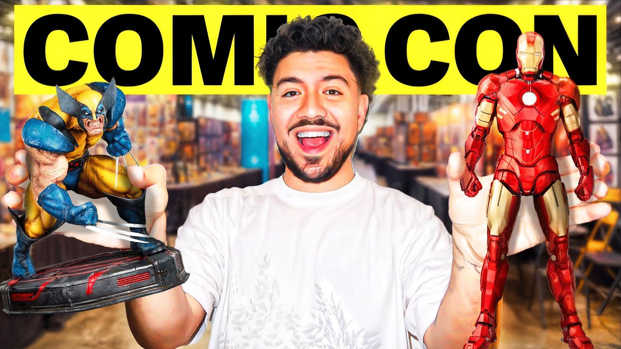 Я побывал на САМОЙ МАСШТАБНОЙ ВЫСТАВКЕ ФИГУРОК В ЛОС-АНДЖЕЛЕСЕ...