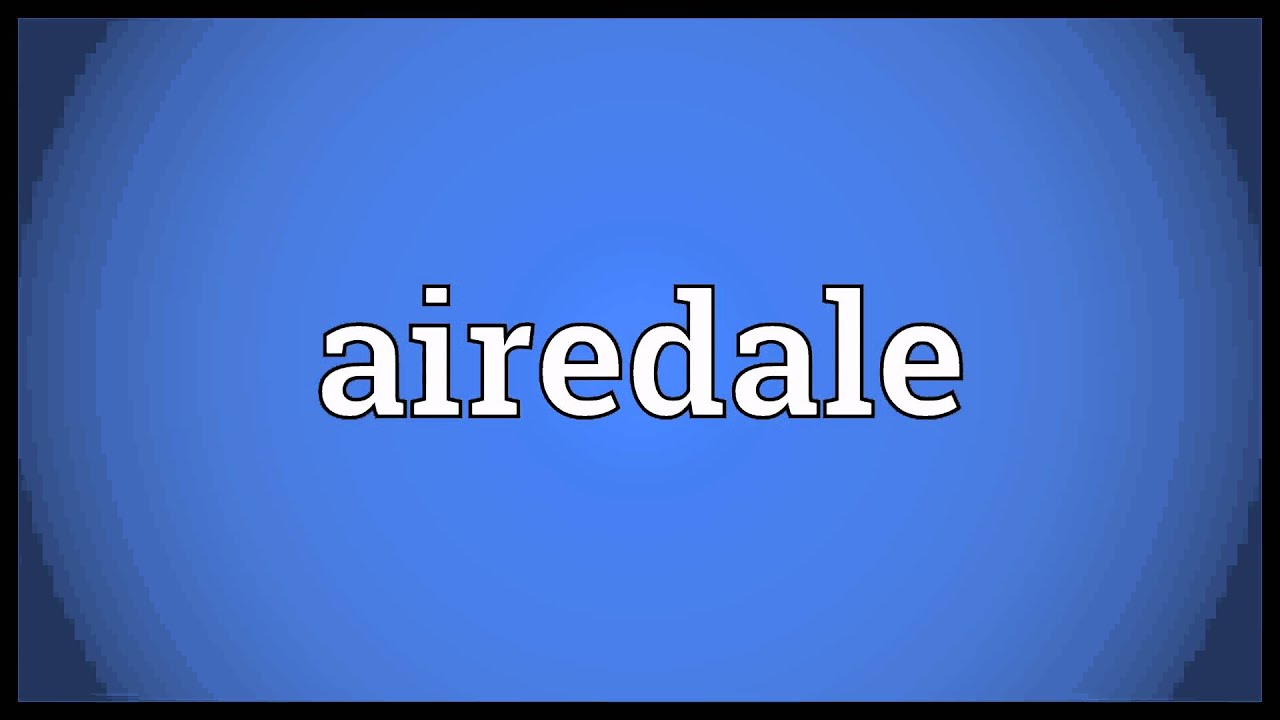 Airedale Meaning