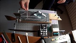 spring drone noise box DIY TEST AND DEMO SOUNDS first try