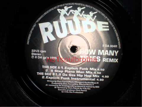 Ruude — Ruude "How Many Times" (II Step Piano Man Mix)