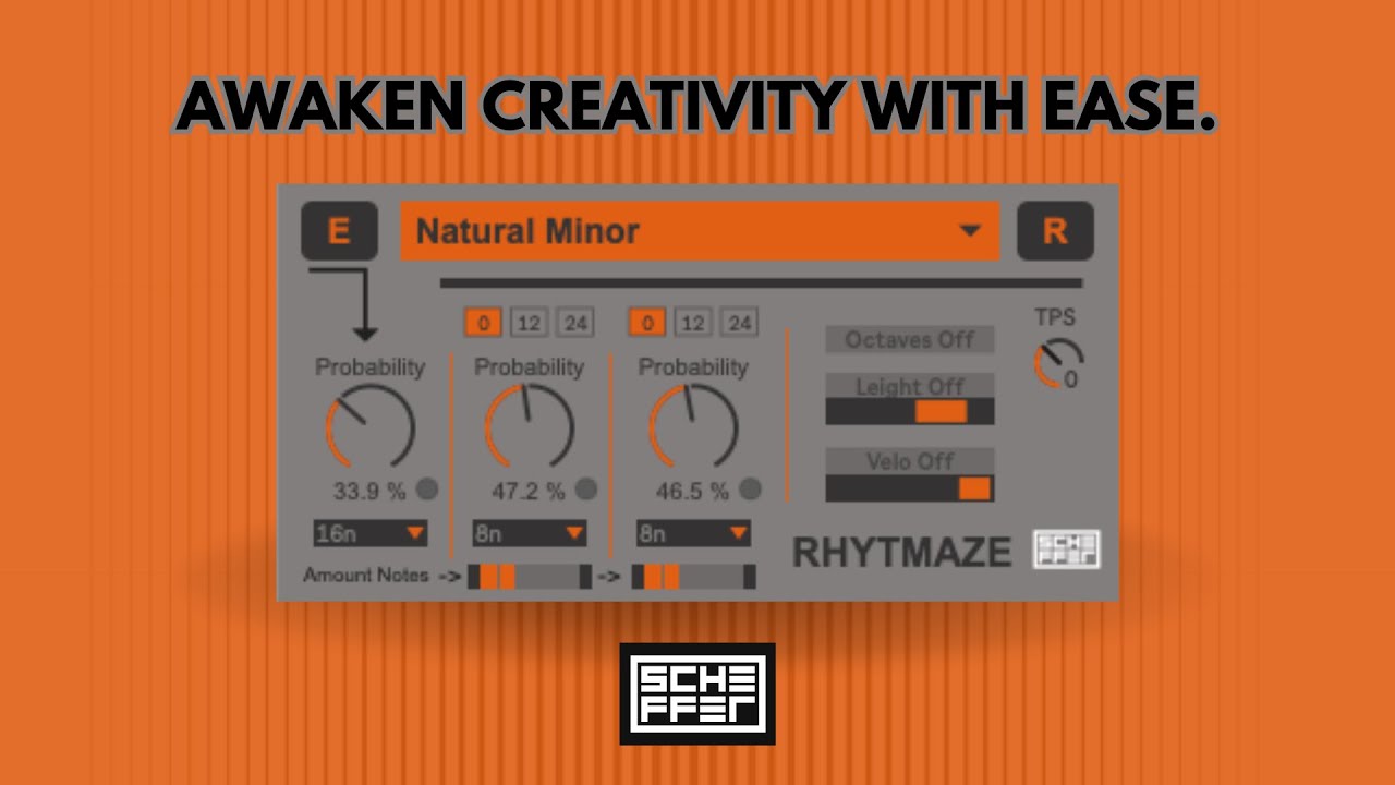 Rhytmaze Sequencer - Max for Live Ableton - YouTube
