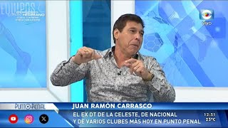 JUAN RAMÓN CARRASCO 1ª PARTE. RECIBIMOS AL EX TÉCNICO DE LA SELECCIÓN URUGUAYA Y NACIONAL.