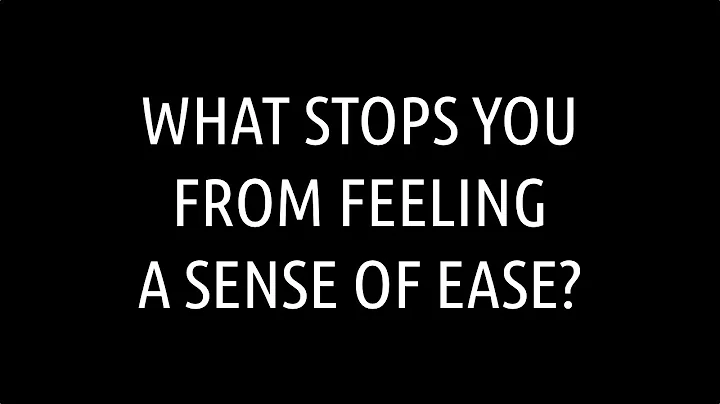 Judy Blake - Feeling a Sense of Ease