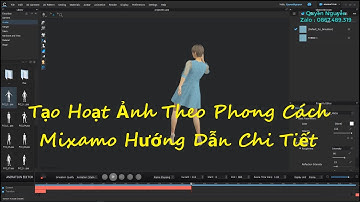 #clo3d  | Hướng Dẫn Chi Tiết Tạo Hoạt Ảnh Theo Phong Cách Mixamo  - How to style Mixamo Animation
