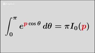 5C11 (1/3) Modified Bessel Function of 1st kind, Contour integral
