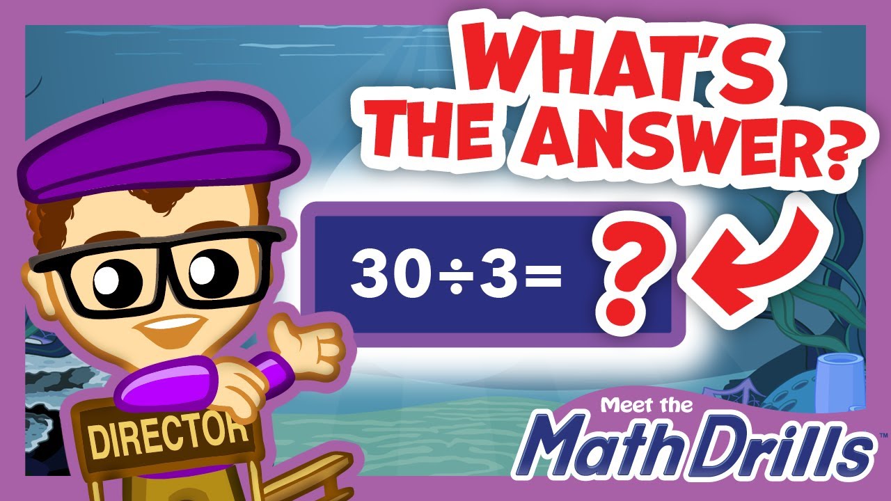 Practice Dividing by 3’s! | Meet the Math Drills - Division  | Preschool Prep Company
