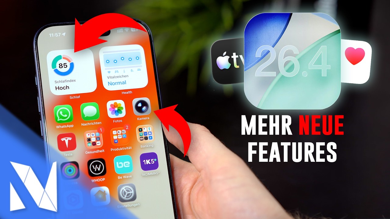 iOS 26.4 Beta 1 - Noch MEHR Neuerungen & versteckte Funktionen! | Nils-Hendrik Welk