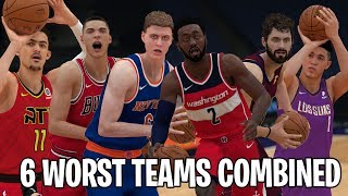 Can The 6 Worst NBA Teams Combined Win An NBA Championship? | NBA 2K19