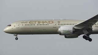 ETIHAD - ECO DEMONSTRATOR - Boeing 787-10 Dreamliner At Schiphol